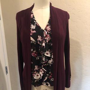 White House Black Market shell w/ matching sweater